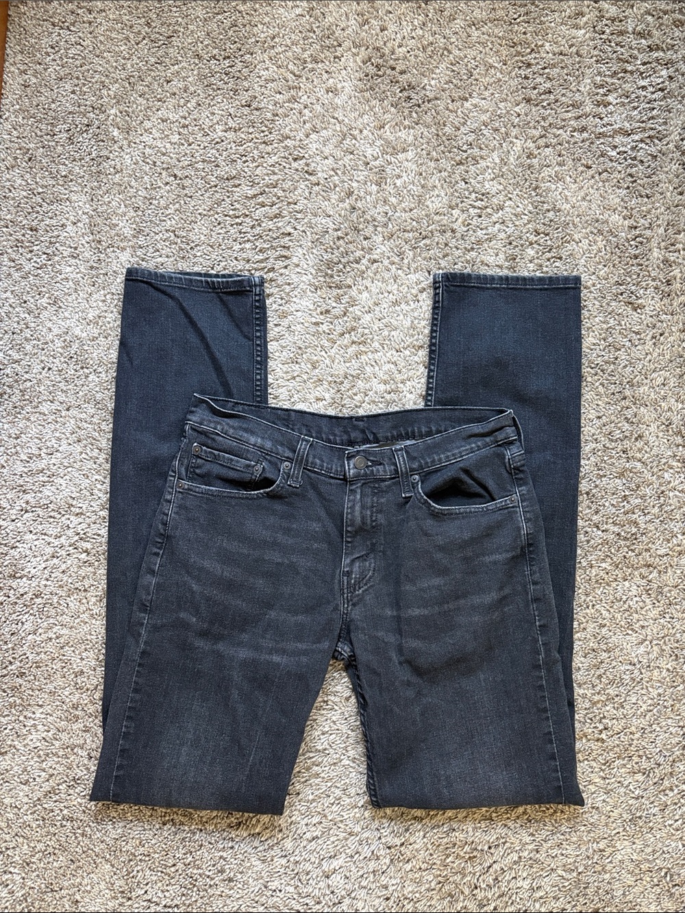 Levi's 511 Straight Black Wash Men's Jeans 32X36 - Picture 4 of 8